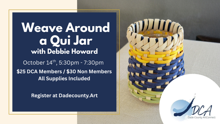 Weave Around A Qui Jar